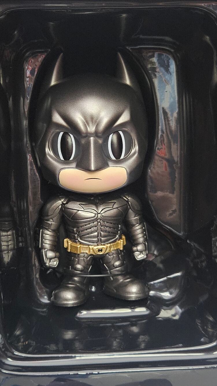 PIX Thrilljoy the Dark Knight Batman Silver New NIB Collectible Figure